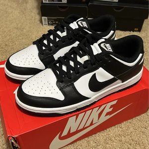 Nike Dunk Low Panda Unisex Women Sneakers Size 8.5